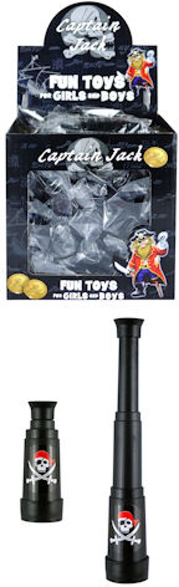 48 STUKS | Piraten Telescoop in Traktatiebox (Traktatie/ Uitdeelcadeautjes)